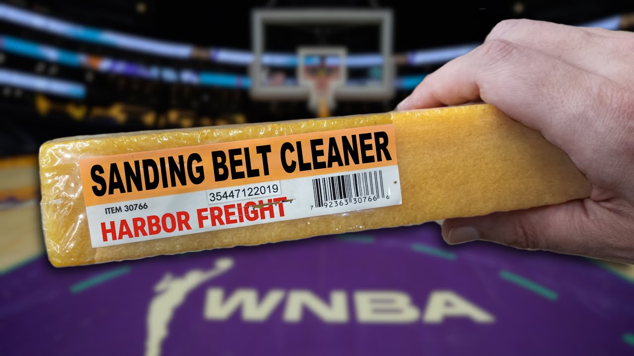 You can clean and re-use sandpaper?? Harbor Freight's Sanding Belt Cleaner Review