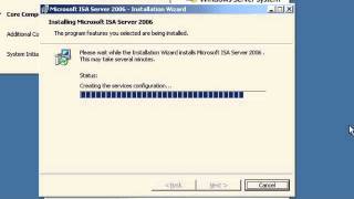 Microsoft ISA Server 2006, Part I: Installation