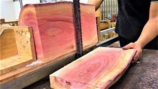 : Artistic WoodTurning - Turning Tree Logs Into Wonderful Work Creative Worked By Craftsman Carpenters