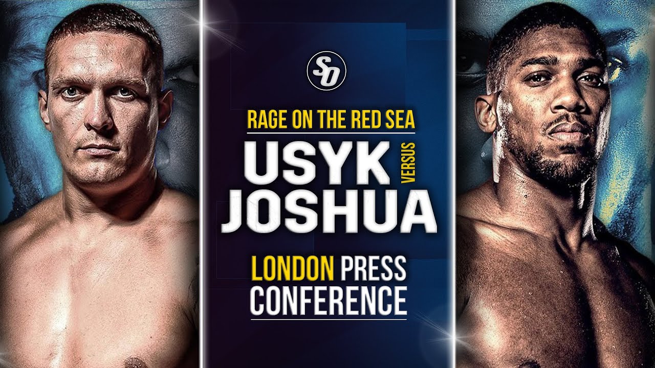 LIVE BROADCAST • USYK vs JOSHUA II • PRESS CONFERENCE London
