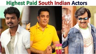 highest paid south indian Actors