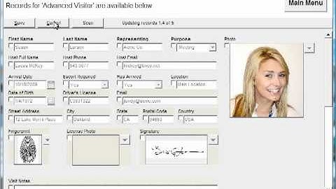 Visitor Management - Lobby Track