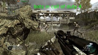 How To Download Pezbots Mod For Call Of Duty 4 Modern Warfare Gameplay...