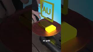 How Scammers Fake Solid Gold Bars 😲 #anime #animated