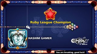 Let’s top Ruby league 1 shot = win  with Ace Of Pool Cue