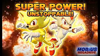 SONIC IS FAST! 🔥 Roblox Mega Drive Mobius Gameplay!