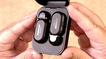 Shure MoveMic Two - Direct to Phone TRUE Wireless Lavalier Microphones for iPhone & Android