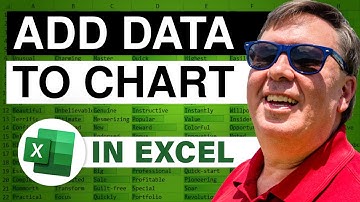 Excel - Adding Data to Existing Charts - Episode 1211.132