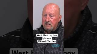 West Hams Top Boy Phones Millwall Top Boy - Bill Gardner