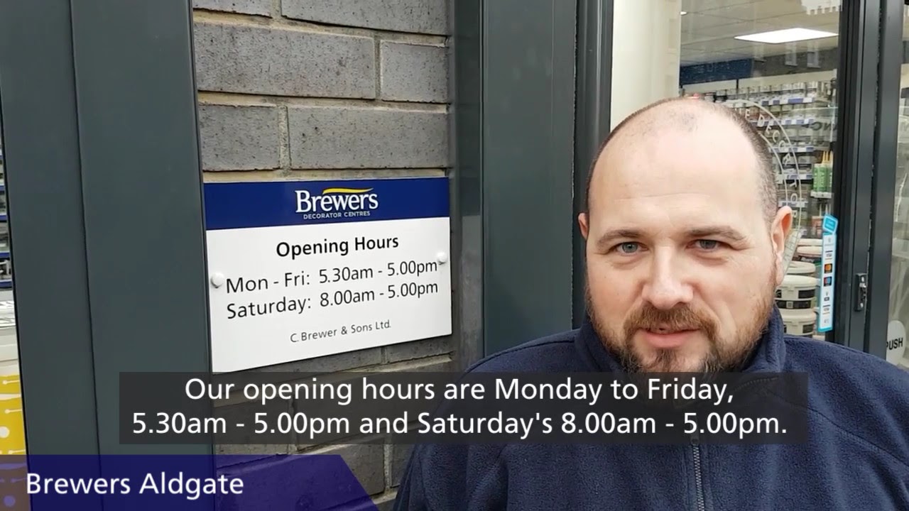 Welcome to Brewers Aldgate