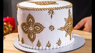 Henna Cake / كيكة حنا - CookingWithAlia