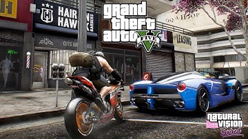 GTA 5 Remastered Weather With Insane Realistic Graphics Mod Gameplay 🔥 Ray Tracing On RTX2050 
