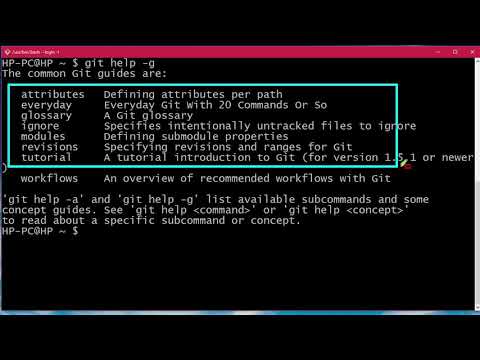013 Git Help system Lab