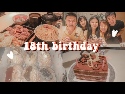 【Vlog#2】18岁生日 人生中只有一次18岁🎈｜淇淇Vanessa Lim