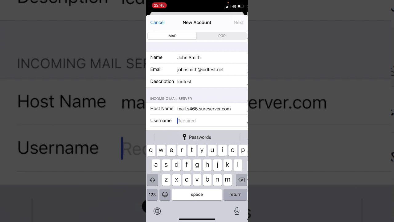 How To Set Up Mail On Your iPhone (IMAP \u0026 SMTP over SSL)