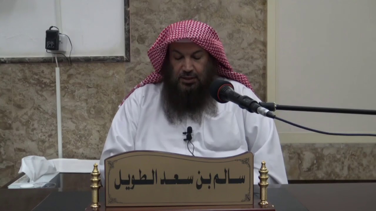 التعليق على من طيّر طائراً لتوقع نتيجة المباراة !!!                للشيخ / سالم الطويل