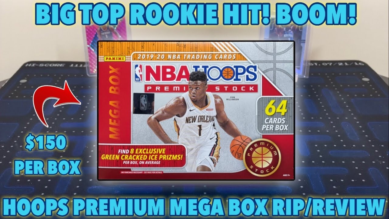 BIG TOP ROOKIE HIT! BOOM!* 2019-20 Panini NBA Hoops Premium Stock 