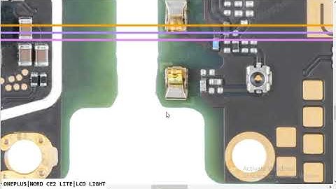 ONEPLUS NORD CE2 LITE LCD Light No Grapice Problem Hardware Solution