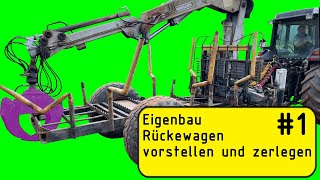 Eigenbau Rückewagen Vorstellen und Zerlegen screenshot 3