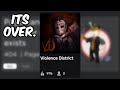 Is This The End For Violence District?... (Roblox Dead by Daylight)