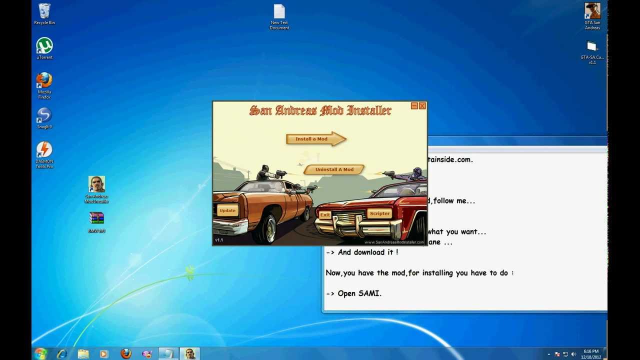 How to change cars in GTA San Andreas - YouTube