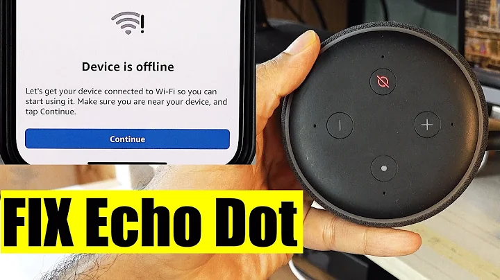 How to FIX Echo dot that has STOPPED Responding