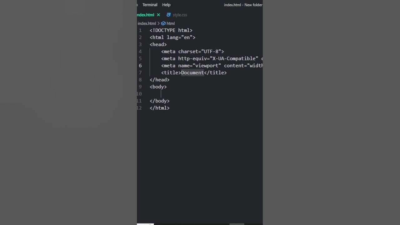 HTML Boilerplate Code Shortcuts for Faster Coding #html #webdevelopment ...