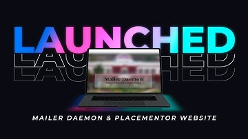 Mailer Daemon Official Website | Launched | Link in the description