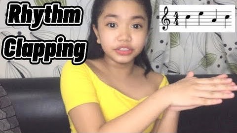 RHYTHM CLAPPING with RAPHA. #rhythmclapping #rhythmmusic #quickandeasy