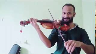 Vignette de la vidéo "Mayamanjalil - Violin (A song in Hamsadhwani)"