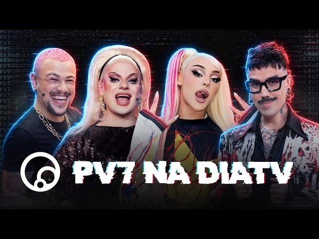 AO VIVO: PV7 IS COMING - Game Show de Fãs com Lorelay Fox e Diva Depressão | @DiaTV