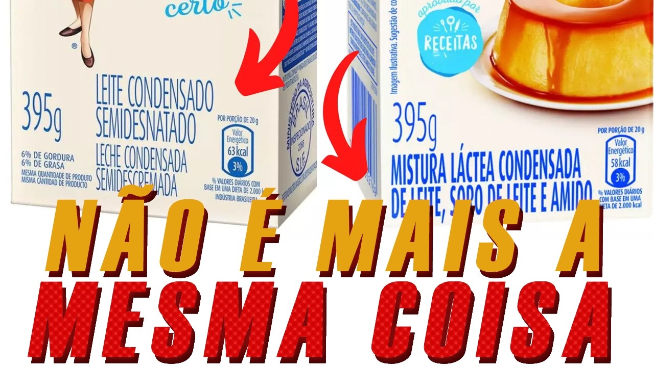 POR QUE OS ALIMENTOS MUDAM TANTO DE FÓRMULA?