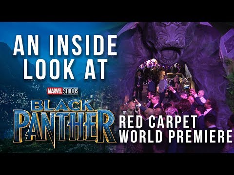 An Inside Look at Marvel Studios’ Black Panther Red Carpet World Premiere