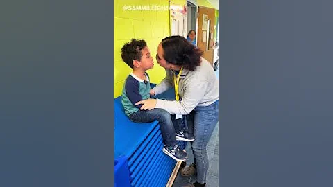 Watch How a Teacher’s Kiss Saved the Day!