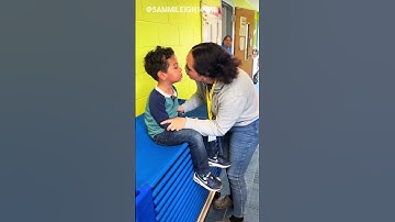Watch How a Teacher’s Kiss Saved the Day!