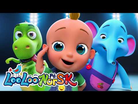 Kom og Dans ChuChuUa + Hjulene på Bussen 🚌 | Barnesanger på Norsk | LooLoo Kids