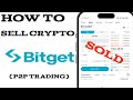 How to sell crypto on Bitget exchange | Spot trading tutorial | How to trade on Bitget