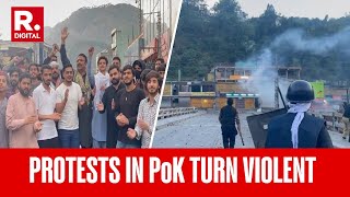 Protests Against Price Hike In PoK Turn Violent, Police Officer Killed & Several Injured