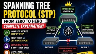 Spanning Tree Protocol Made Easy | Loop Prevention Explained
