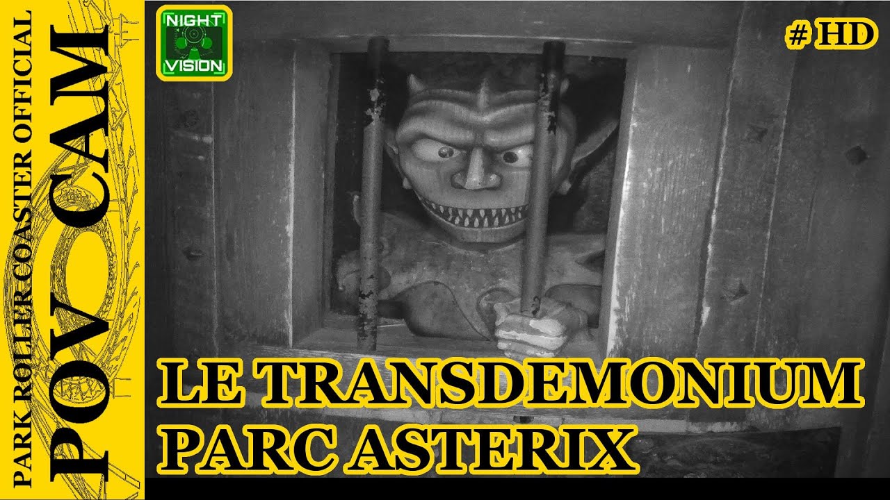 Le Transdémonium - Night Vision - On-Ride / POV CAM - Parc Astérix