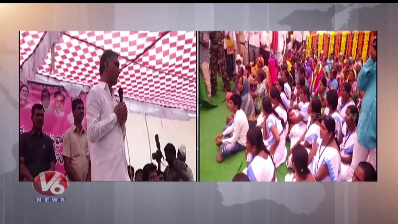 latest telugu news today Minister Harish Rao Inaugurates 30 Bed Hospital in Sangareddy | V6 Telugu News