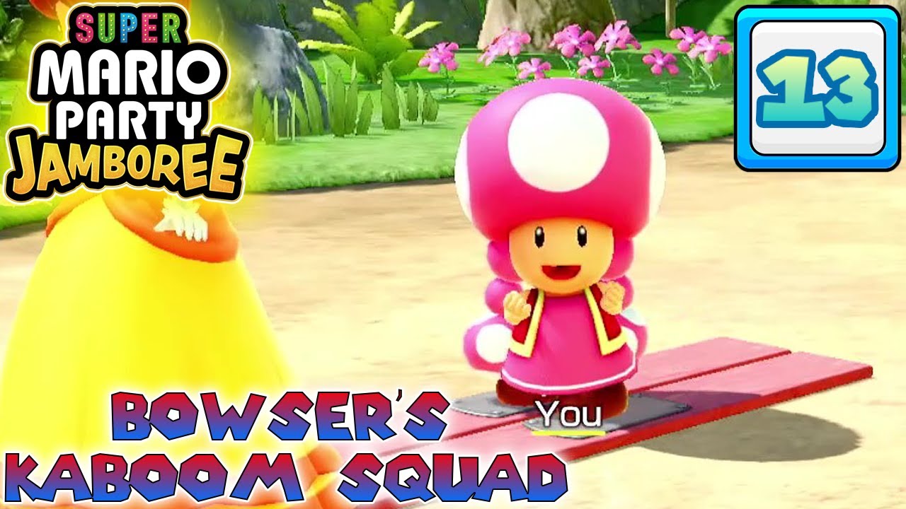 Super Mario Party Jamboree - Game 13: Bowser's Kaboom Squad (Worldwide Gameplay)
