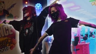 we entered a just dance tournament...