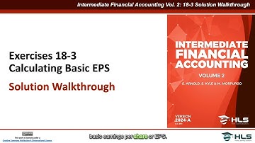 Calculating Basic Earnings Per Share (EPS)