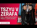 Tim Tszyu v Michael Zerafa | Fight Announcement Press Conference