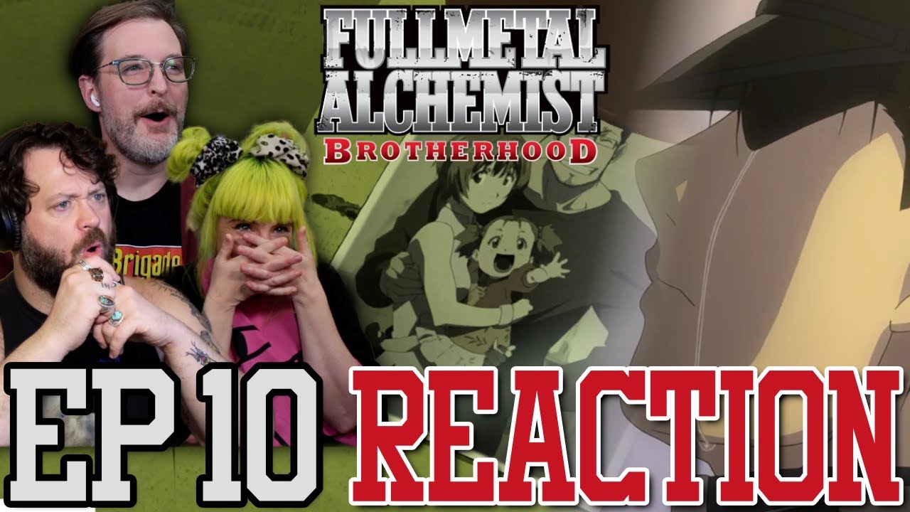 FULLMETAL ALCHEMIST: BROTHERHOOD reaction - FMAB 1X4 An Alchemist's Anguish  Reaction 