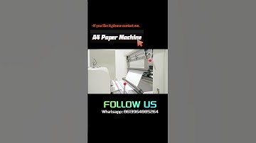 A4 PAPER CUTTING PACKING MACHINE FOR SALE