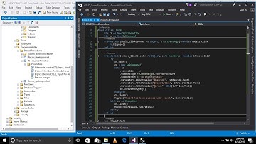 VB.Net CRUD + SqlServer Stored Procedure