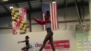 Lena & Micah, Level 3 Beam Routine, Jan. 7, 2018