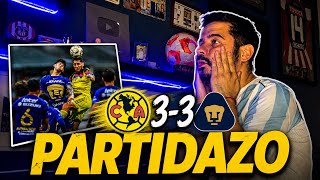 AMÉRICA 3-3 PUMAS || CON DOS PENALES || VIDEOREACCIÓN  